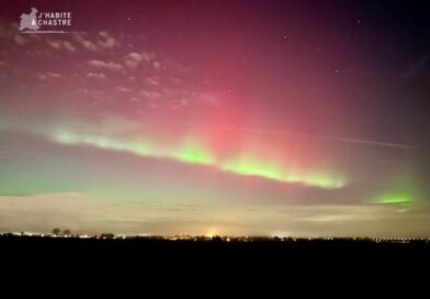 Aurores boréales à Chastre : un spectacle époustouflant