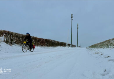 Neige, vent et congère : matinée chaotique à Chastre