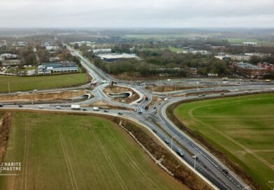 Nouvelle phase du chantier du carrefour N4-N25