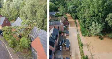 Des orages violents n’ont pas épargné notre commune