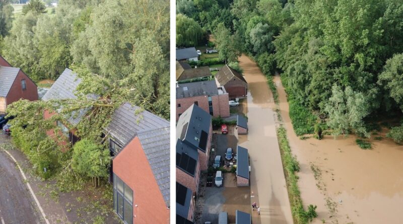 Des orages violents n’ont pas épargné notre commune